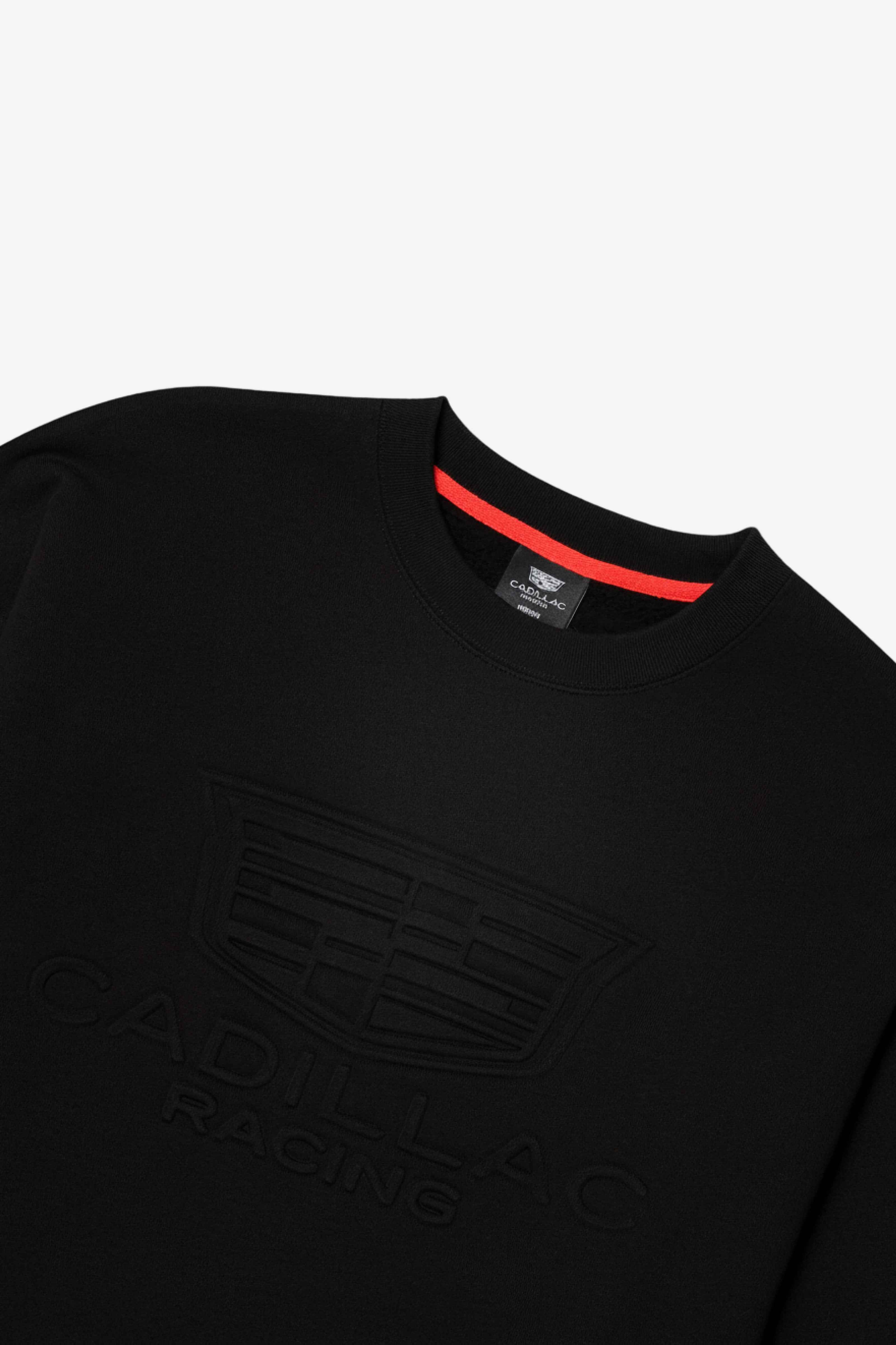 Cadillac Racing Embossed Sweatshirt - Cadillac Merchandise