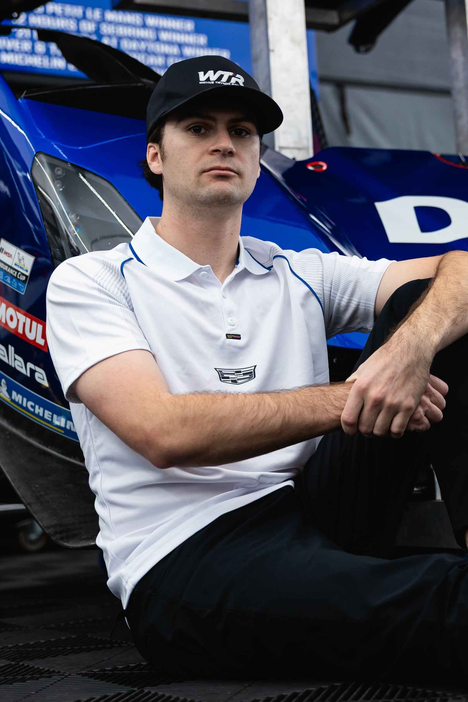Cadillac Racing Team Polo White