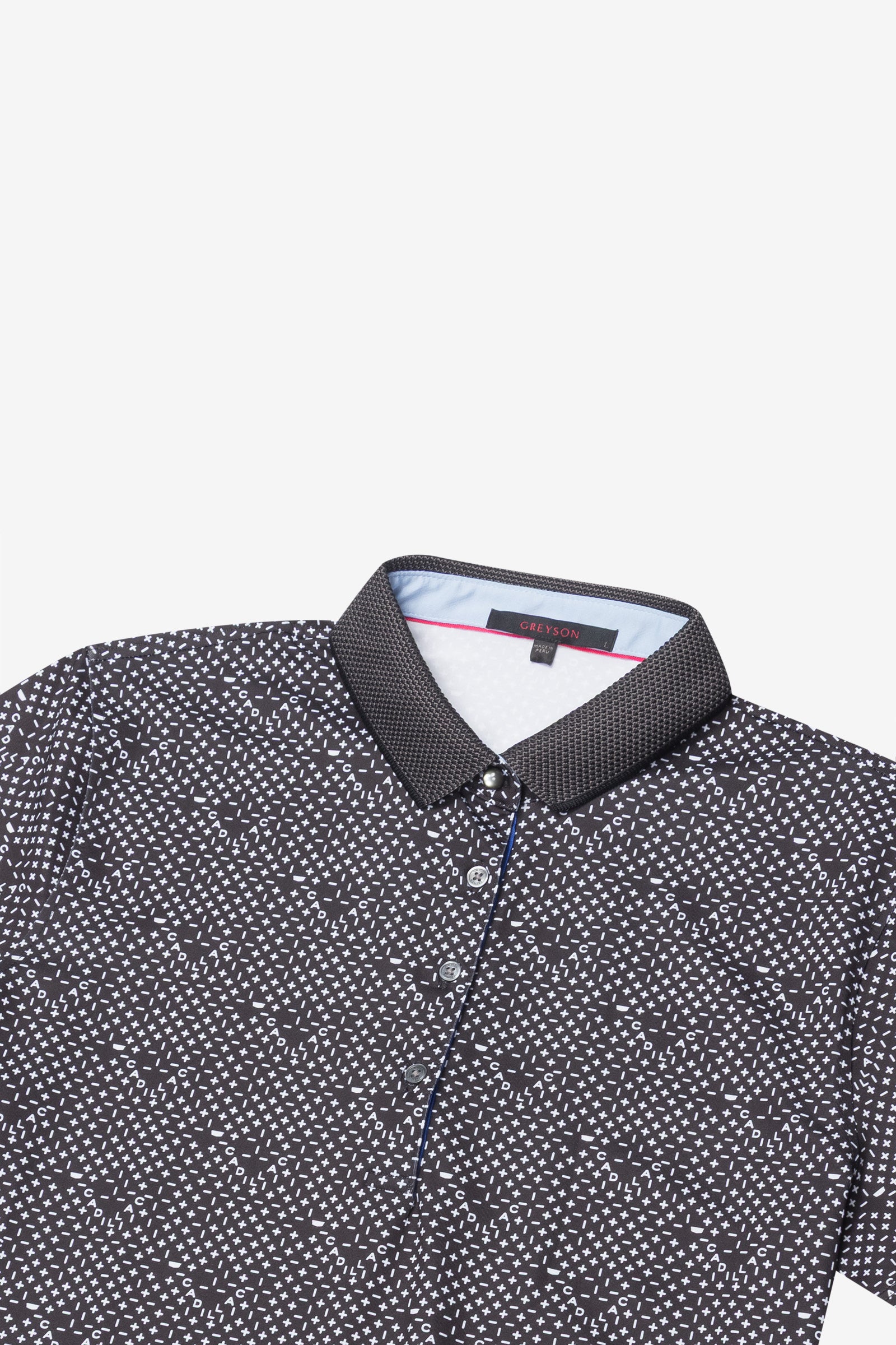 Cadillac x Greyson Women's Printed Polo - Cadillac Merchandise