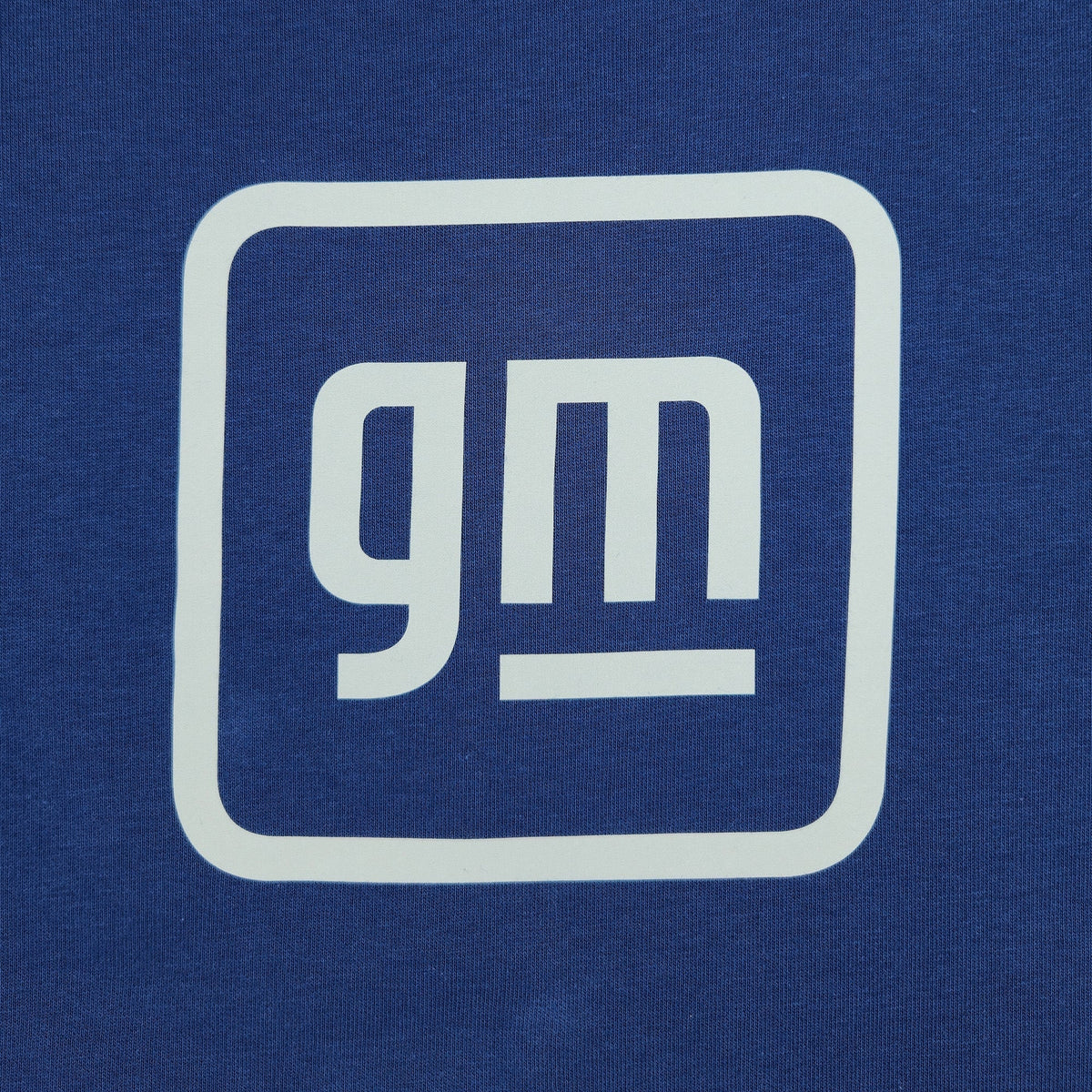 General Motors Blue Relaxed Hoodie