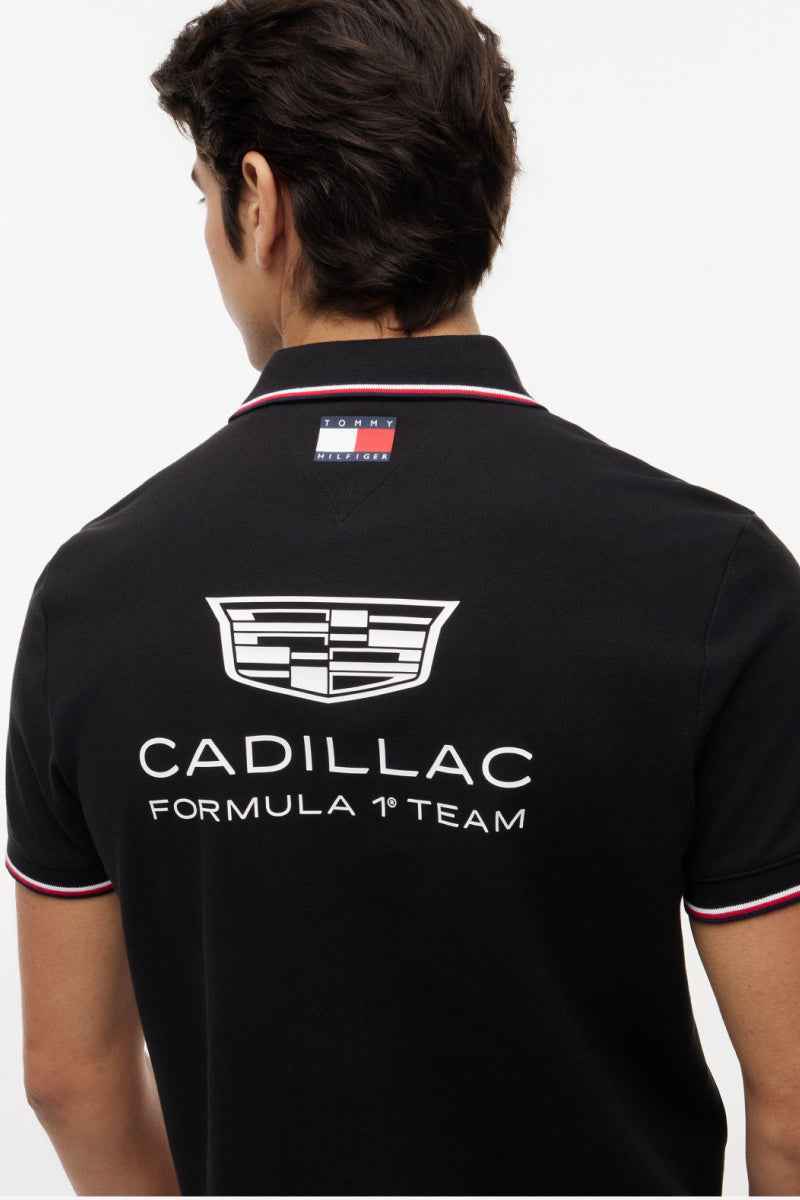 Tommy Hilfiger x Cadillac F1® Team Replica Polo Black