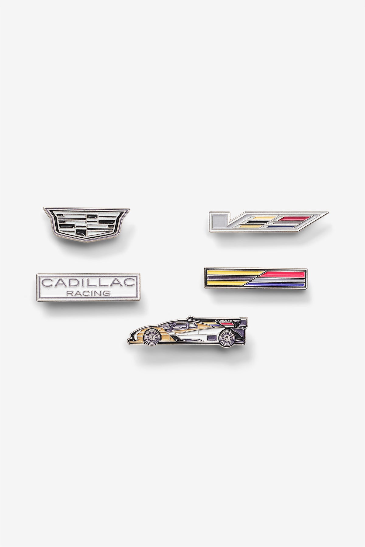 Cadillac Racing Pin Set