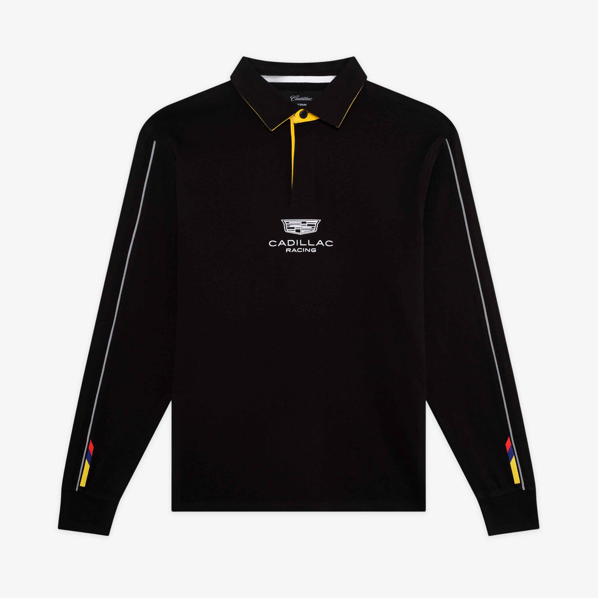 cadillac dress shirts Embroidered PATCH + Mechanic WORK SHIRT Auto racing Black Employment will be verified. Cadillac Regular Size Casual Button-Down