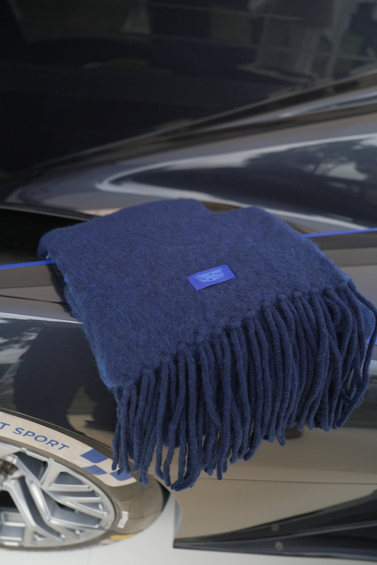 Cadillac Racing Wool Scarf