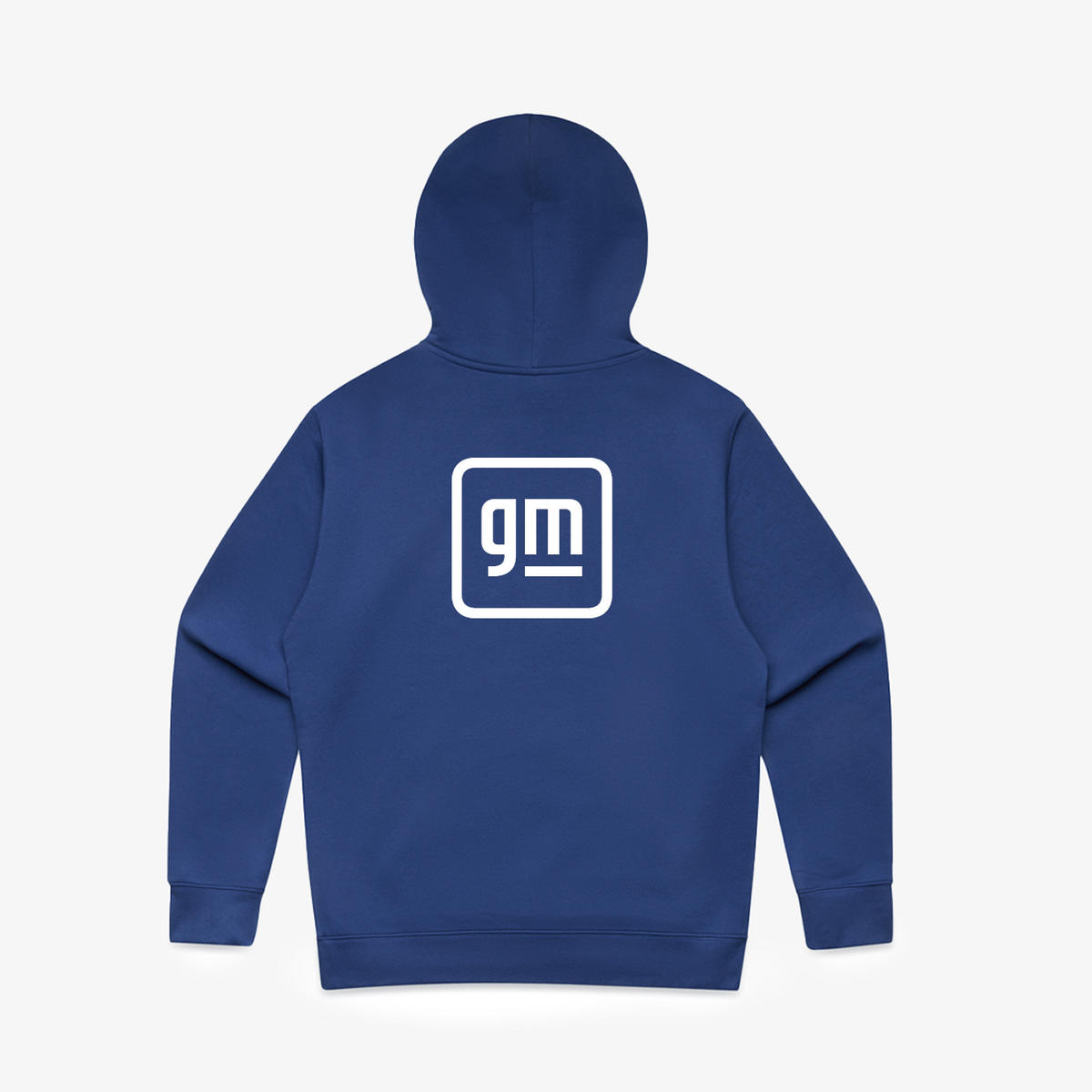 General Motors Blue Relaxed Hoodie