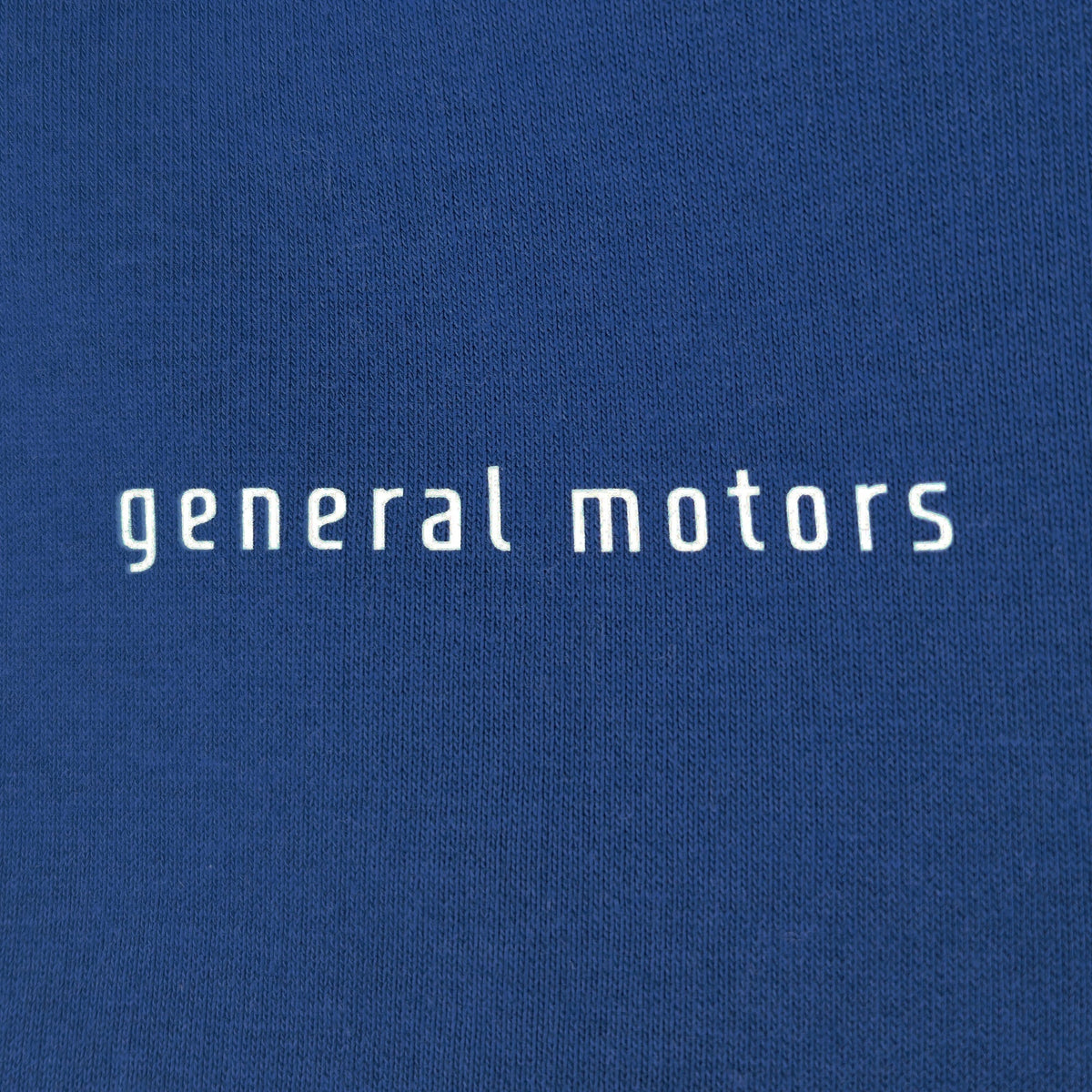 General Motors Blue Relaxed Hoodie