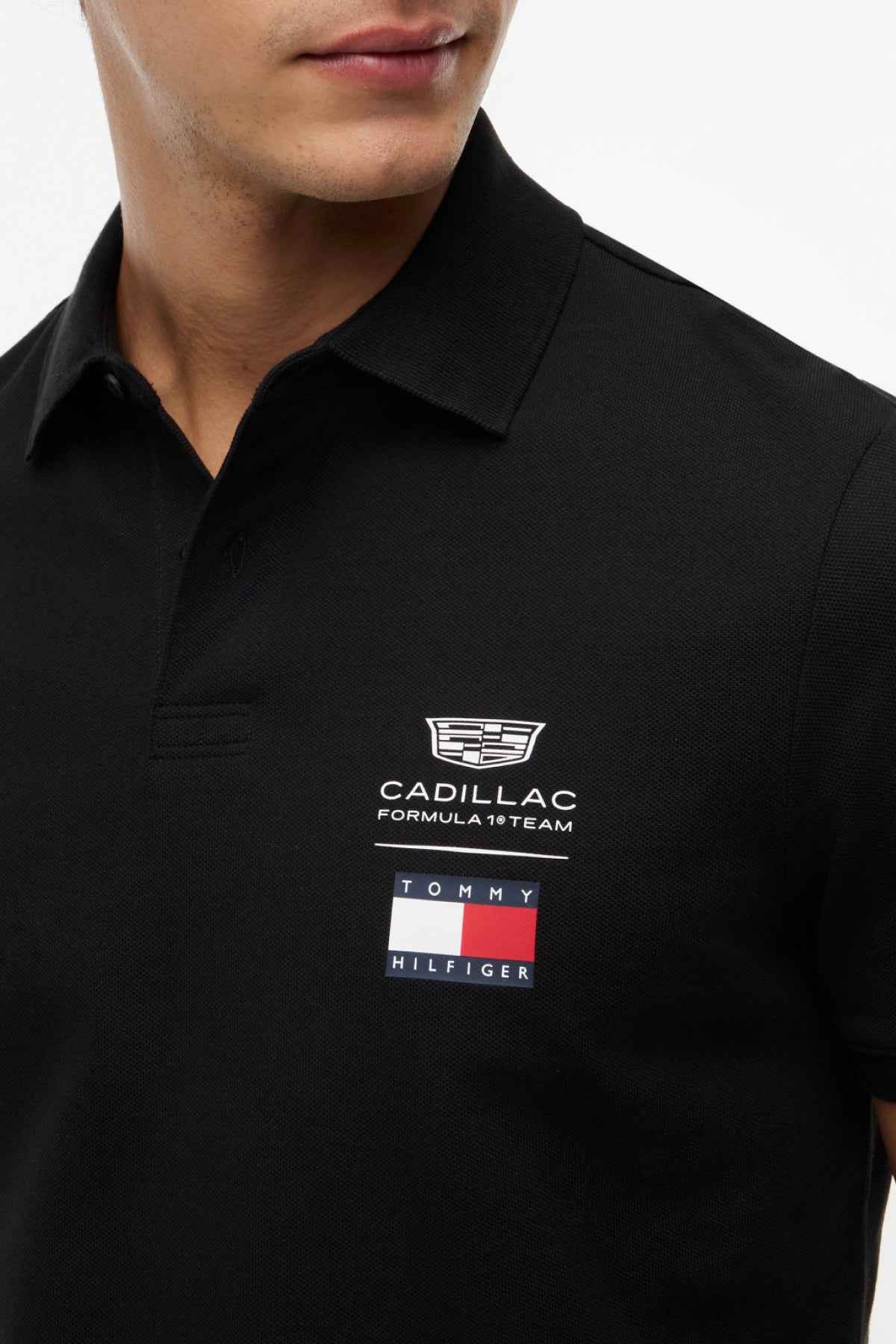 Tommy Hilfiger x Cadillac F1® Team Logo Polo - Cadillac Merchandise