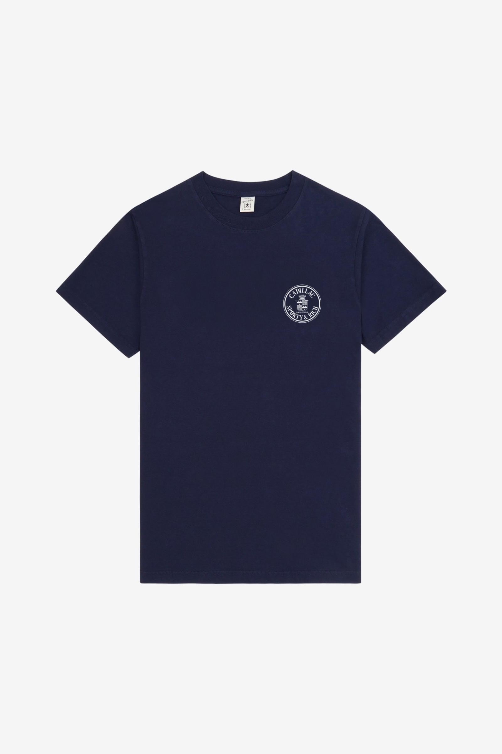 Cadillac x Sporty & Rich Atlas Tee - Navy